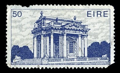 Postage stamp.