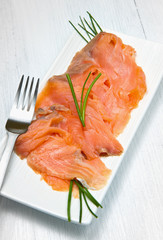 smoked salmon