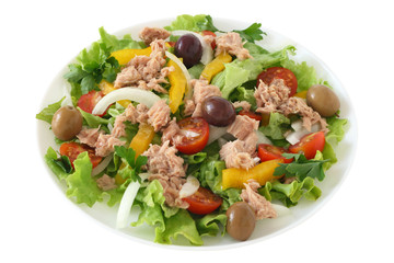 salad with tuna