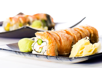 Salmon Sushi Rolls
