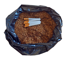 Bag of loose tobacco