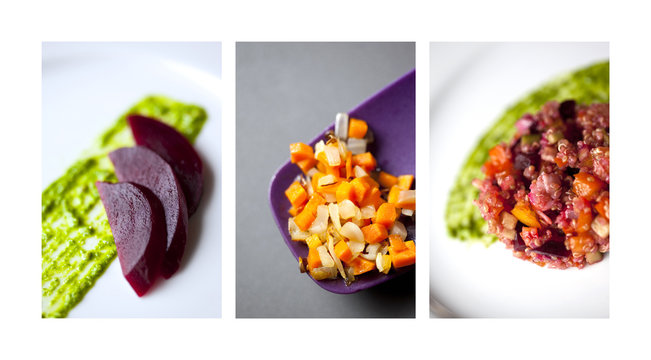 Cuisine, gastronomie, v&eacute;g&eacute;tarien, l&eacute;gumes, assiette