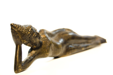Buddhafigur liegend