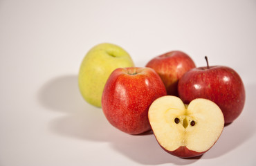 sliced apple