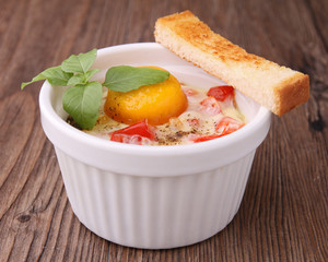 oeuf cocotte