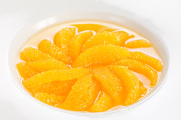 orange dessert