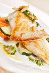 fish with vegetables