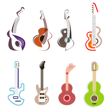 Guitar - vector icon