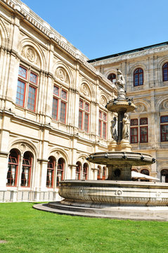 State Opera, Vienna. Architectural detail
