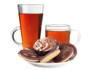 Cookie and tea cup