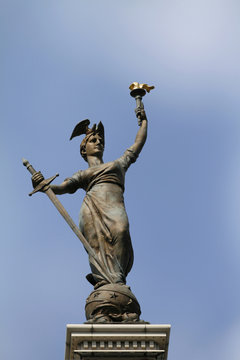 Lady Victory Statue in Indianapolis