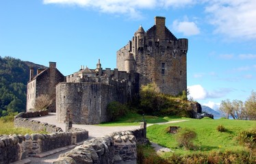 Fototapeta na wymiar Zamek Eilean Donan, Szkocja