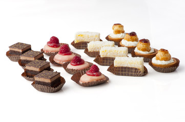 Assortiment de  petits gâteaux
