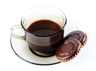 Cup with coffee