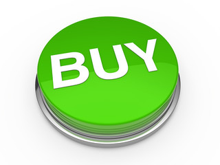 3d button buy green