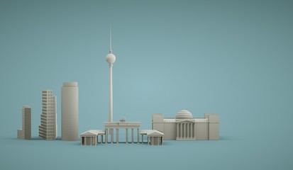 Berlin Modell weiss schlicht © virtua73