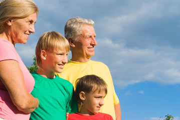 nice family portrait