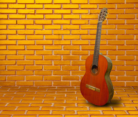 Fototapeta na wymiar Spanish guitar