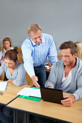 Lehrer und Schüler