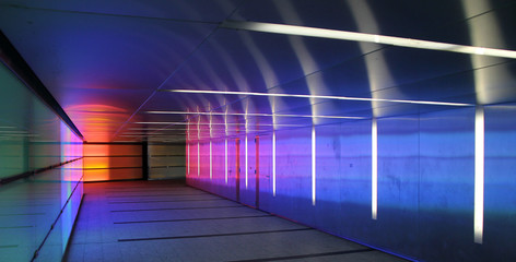 colored corridor