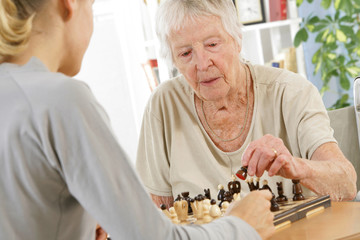 Troisième age - Jeu d'échecs