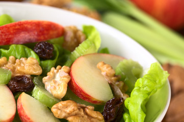 Fresh home-made delicious Waldorf Salad
