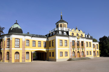 Fototapeta na wymiar Weimar Belvedere Castle