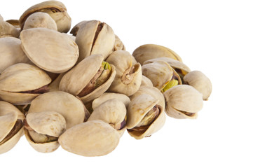 Ein haufen Pistazien