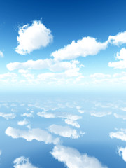 Obraz premium Reflected Sky