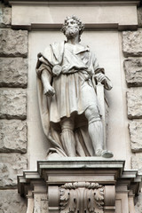 Hofburg sculpture - Marcomanni Germanic tribe