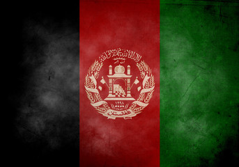 Afghan Grunge Flag