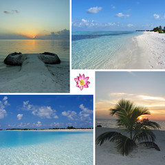 thème des îles maldives