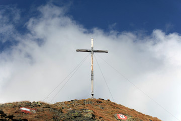 Gipfelkreuz - cross on the top of a mountain