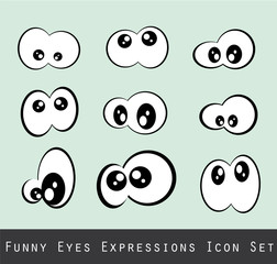 Funny Eves Expression Set