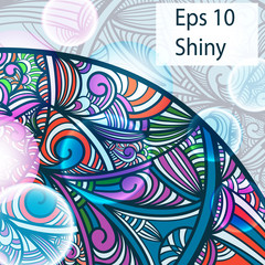 vector abstract shiny background