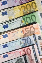 Fototapeta na wymiar euro money