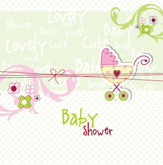 Baby shower card