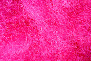 artificial pink hair messy texture