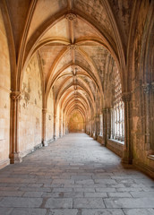 Interior of the cathedral - obrazy, fototapety, plakaty