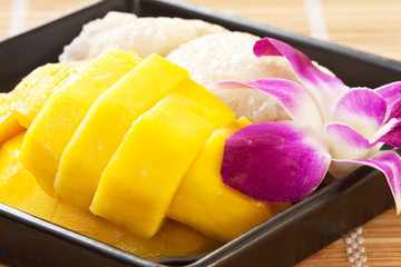 Mango with sticky rice