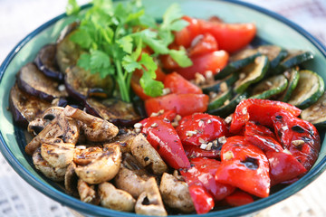 grilled vegetables
