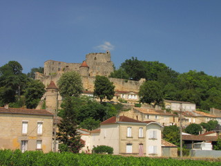 Fototapeta na wymiar Zamek Langoiran; Gironde; Aquitaine