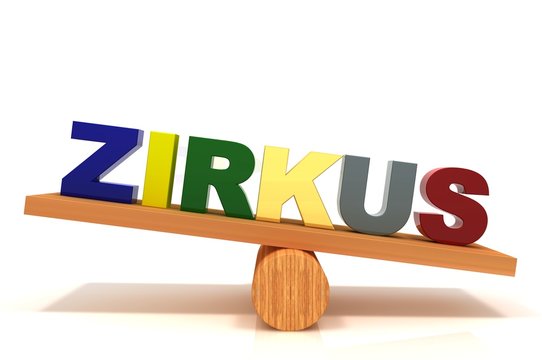 Schriftzug ZIRKUS