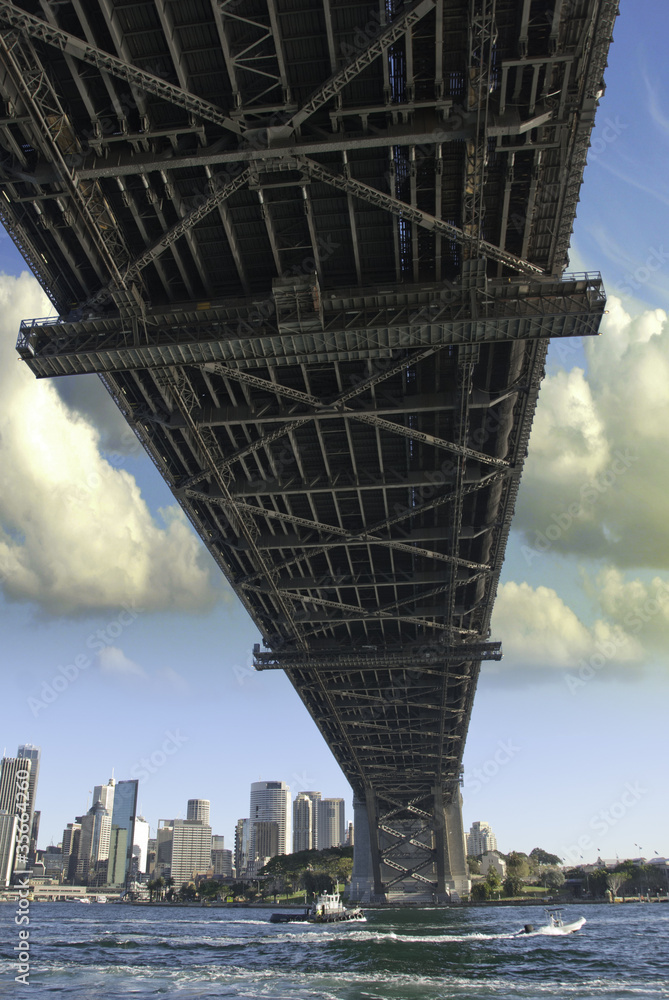 Canvas Prints Bridge in the Sydney Harbour