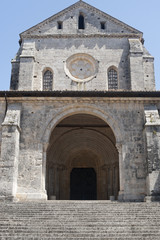 Fototapeta na wymiar Opactwo Casamari (Frosinone, Lazio, Włochy), kościół