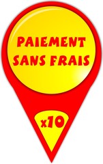 bouton paiement x10 sans frais