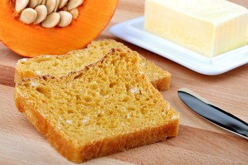Leckeres Kürbisbrot