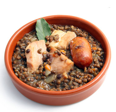 Petit sal&eacute; aux lentilles