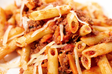 Pasta with sauce