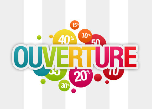 ouverture magasin